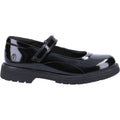 Hush Puppies Tally Junior Patent Leather Junior Patent Black Shoes