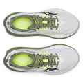 Saucony Hurricane 24 Men's White/Olive Trainers