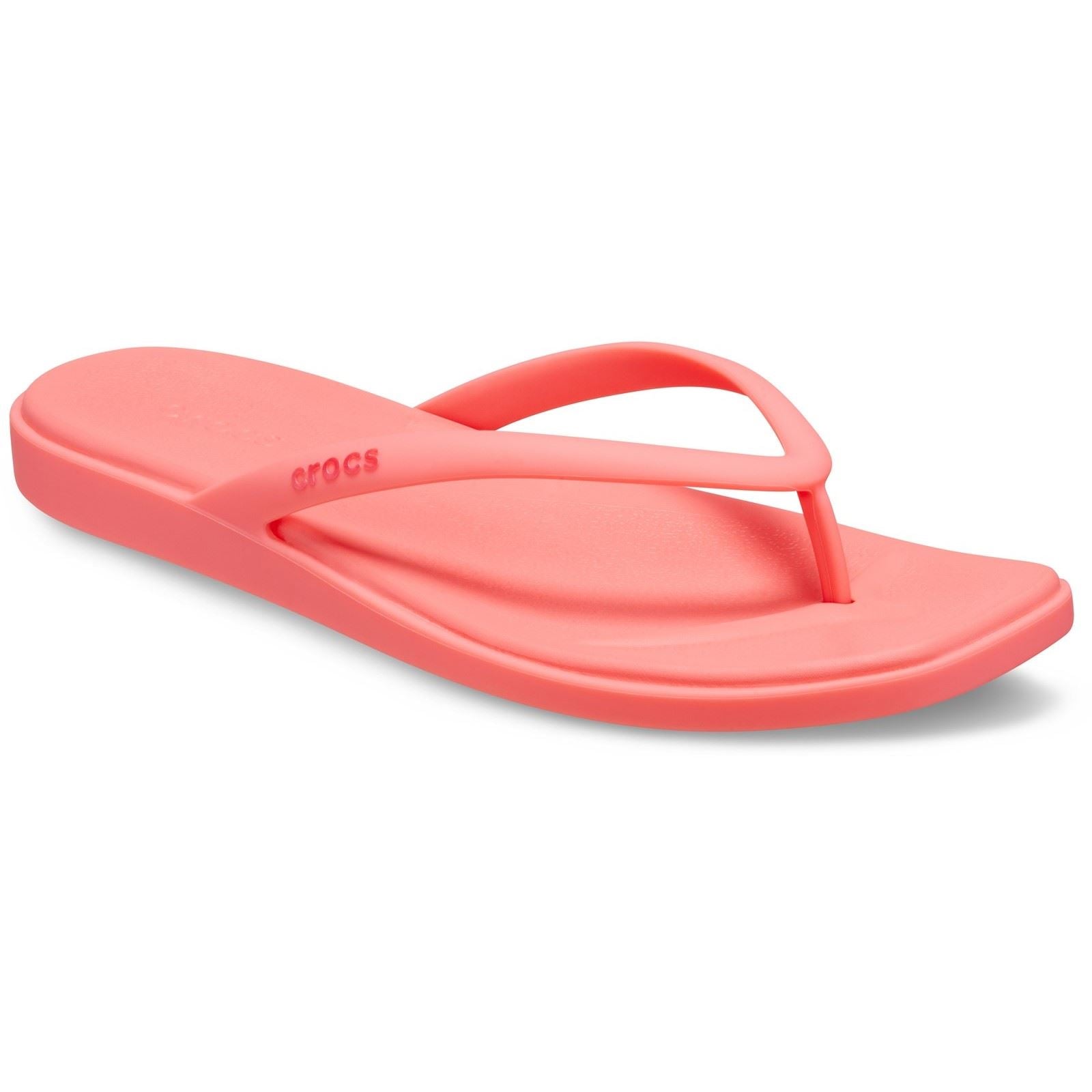 Crocs Miami Flip Thermoplastic Women's Guava Flip Flops