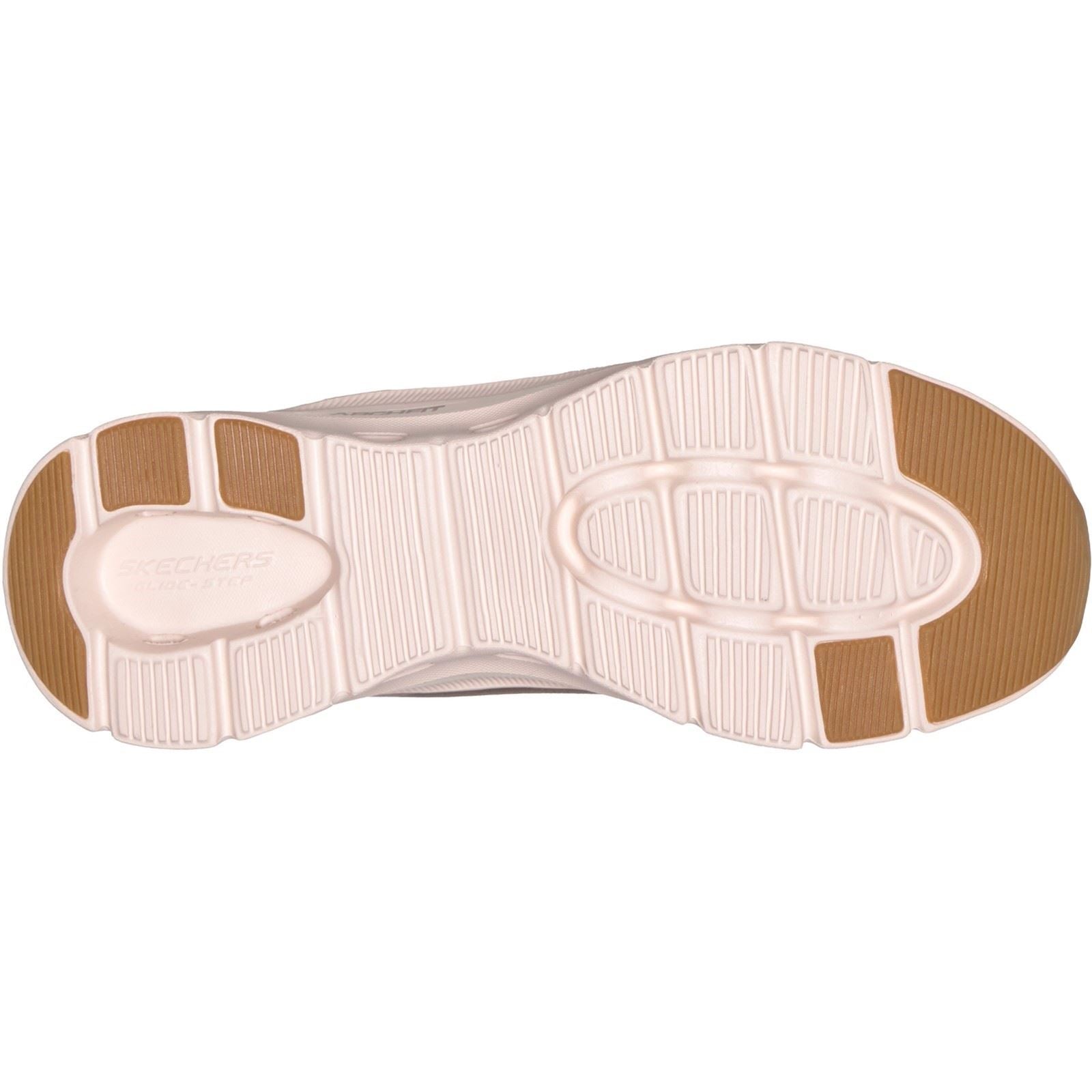 Skechers Arch Fit Glide-Step Pro Golden Pace Textile Women's Brown/Gold Trainers