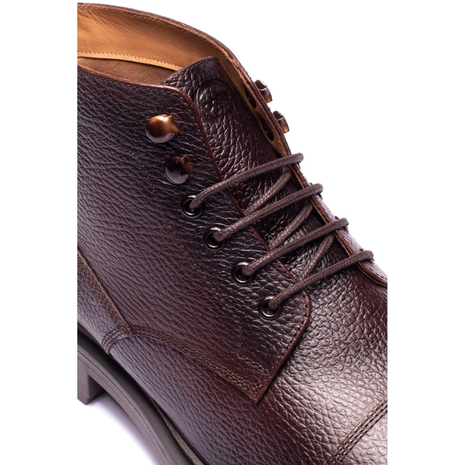 Base London Mercer Leather Men's BROWN Ankle Boots