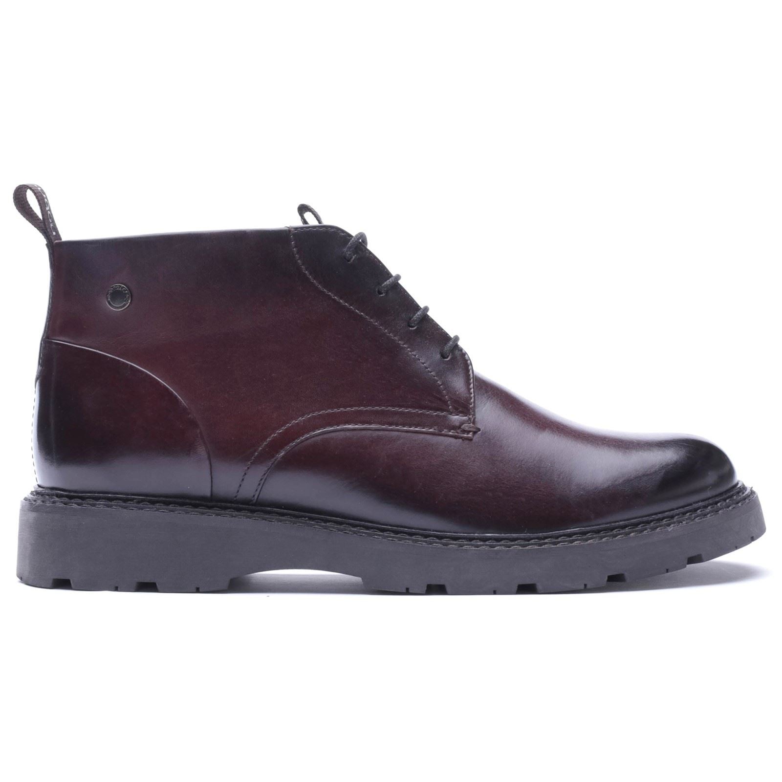 Base London Havoc Leather Men's WASHED BROWN Ankle Boots