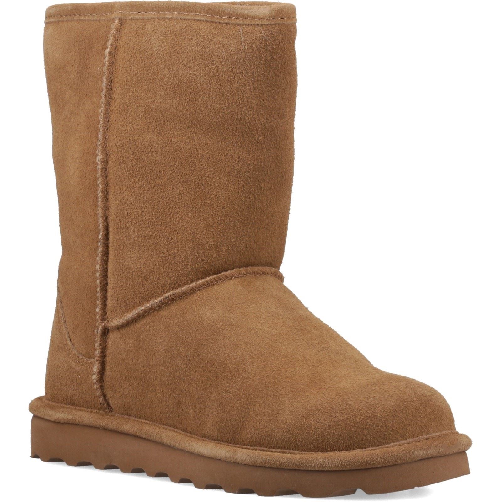 Bearpaw Elle Short Suede Women's Hickory Boots