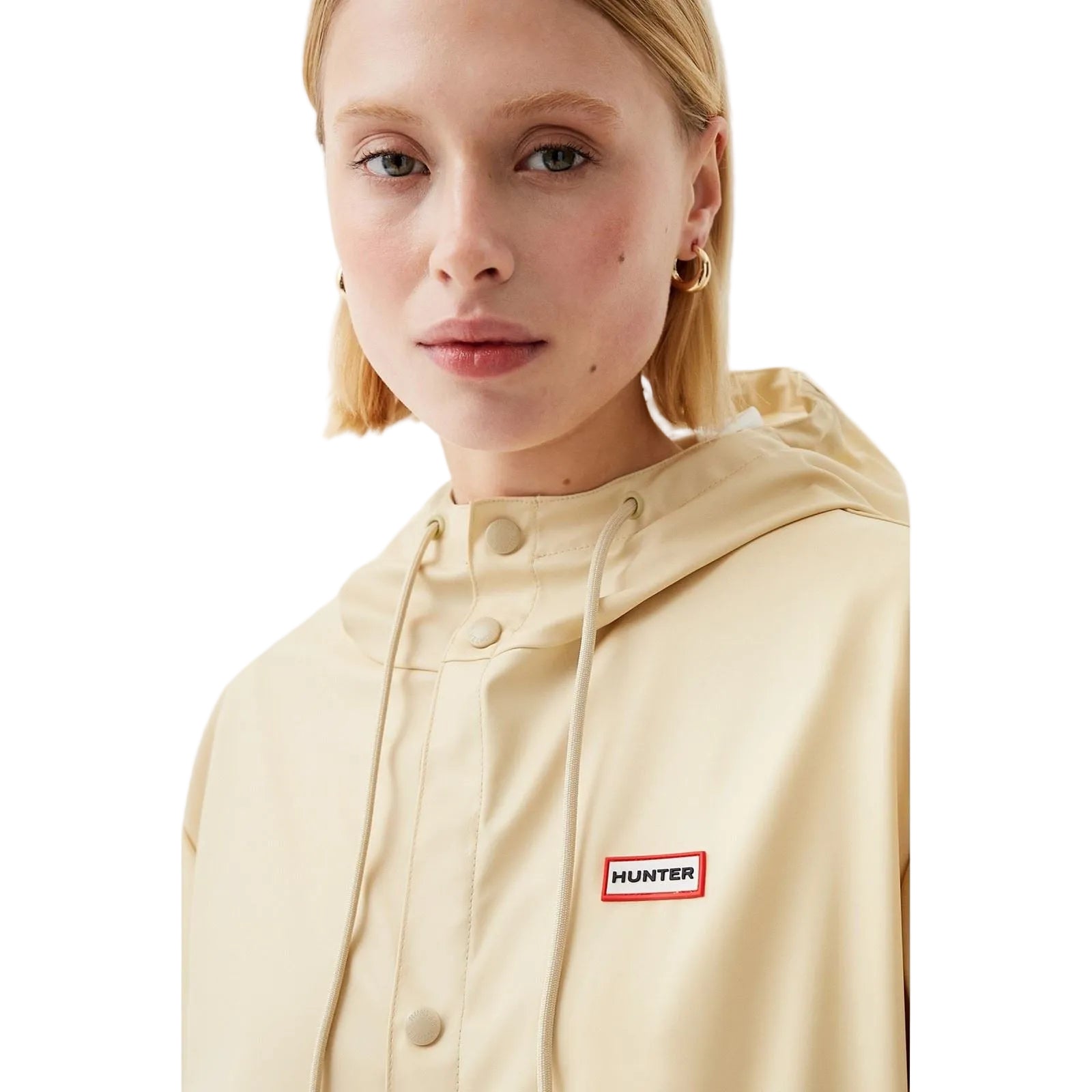Hunter Izzy Hooded Grey Jacket