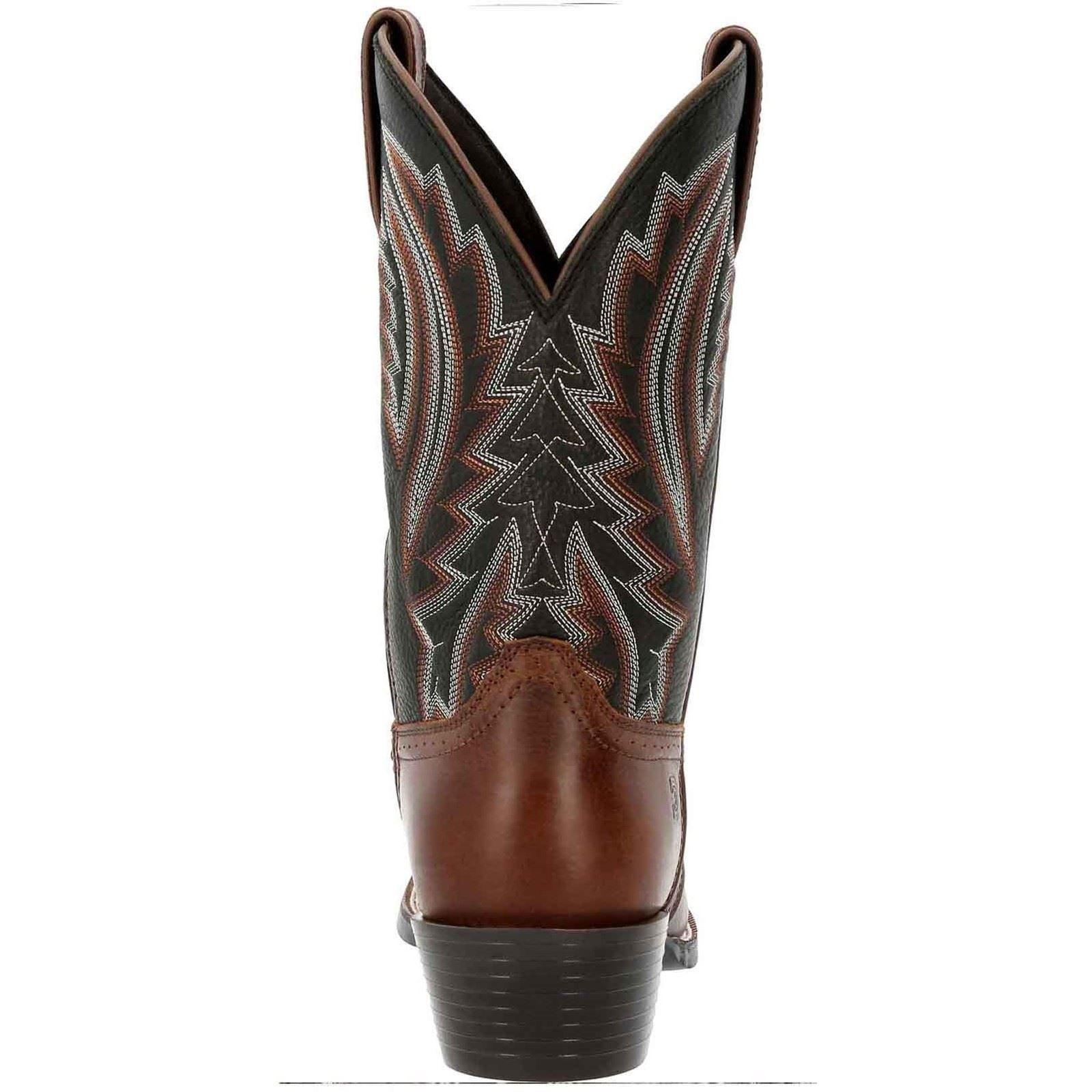 Durango Westward Leather Men's Dark Chestnut/Black Onyx Boots