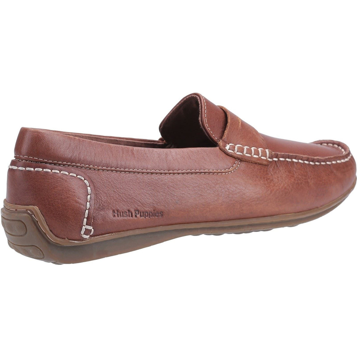 Hush Puppies Roscoe Leather Men's Brown Boat Shoes