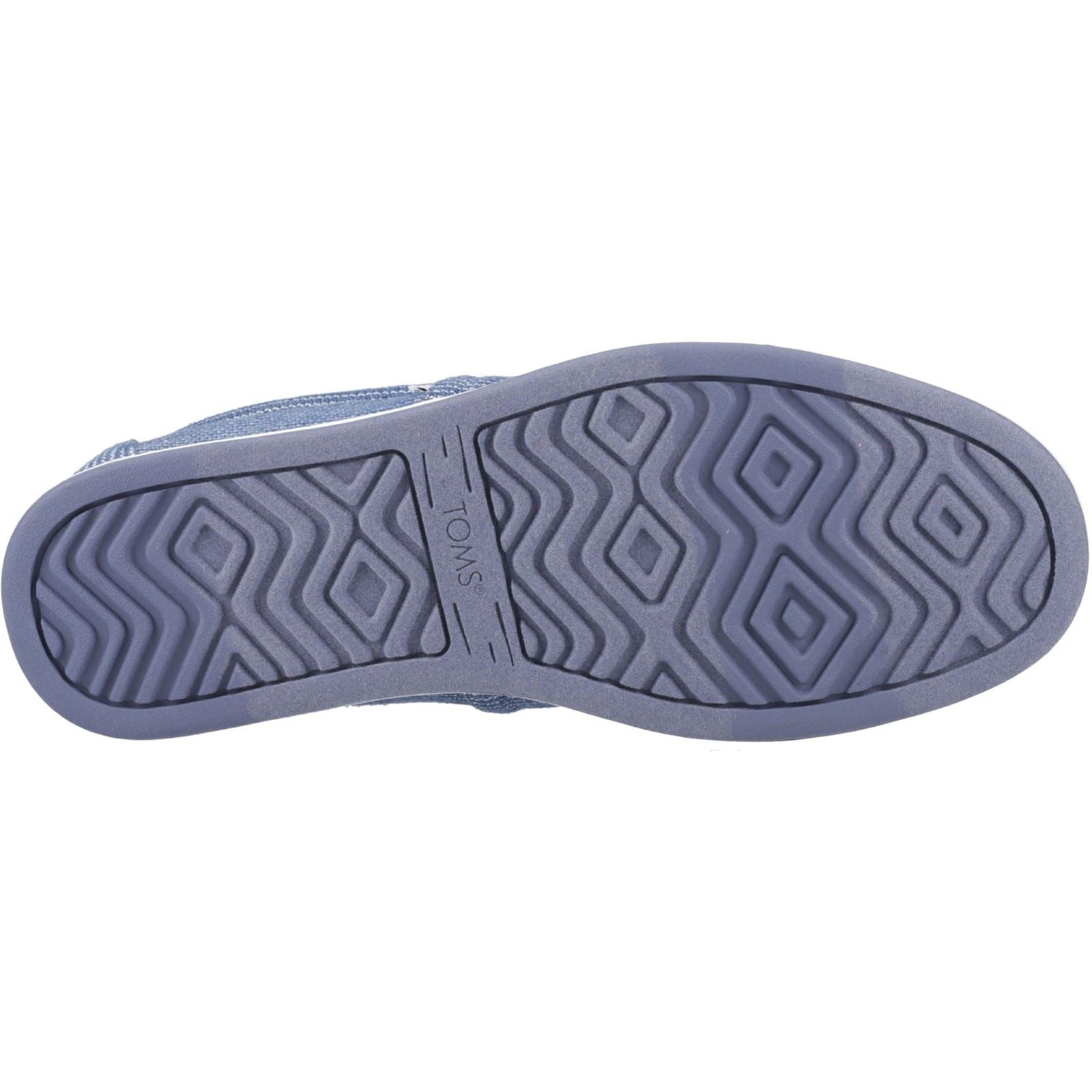 TOMS Alp FWD 100% Cotton Men's Dark Sky Espadrilles