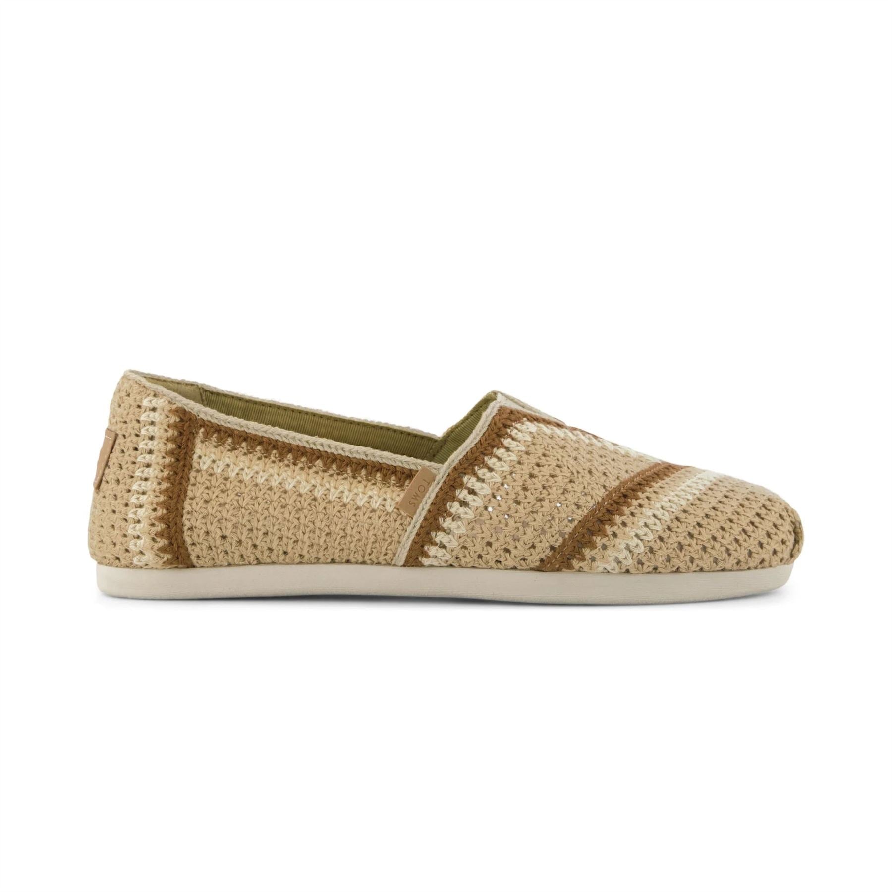 TOMS Alpargata Classic Cotton Women's Dark Beige Espadrilles