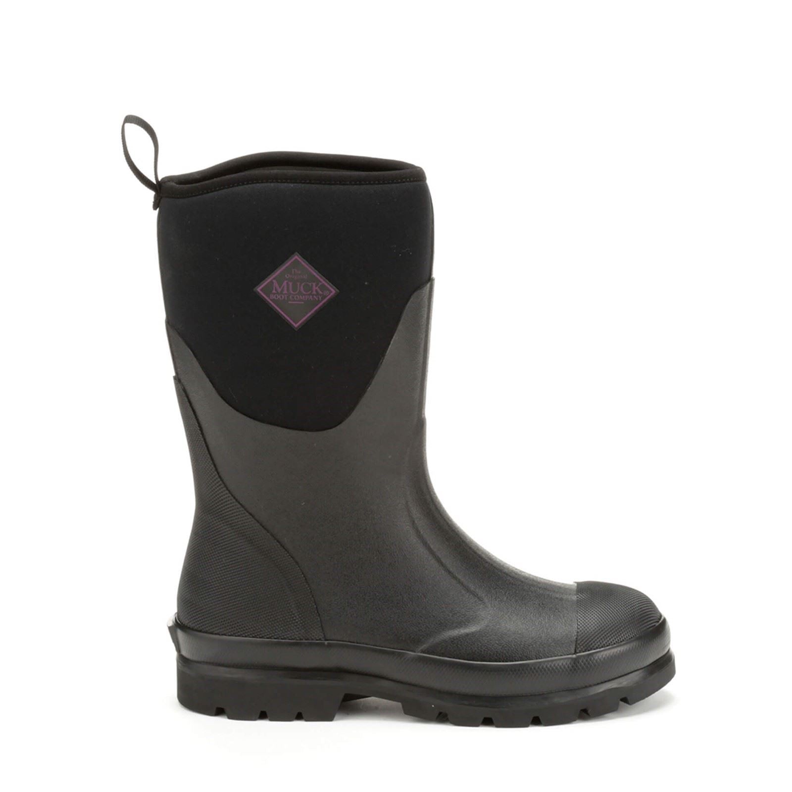 Muck Boots Chore Classic Short Synthetic Black Wellington Boots