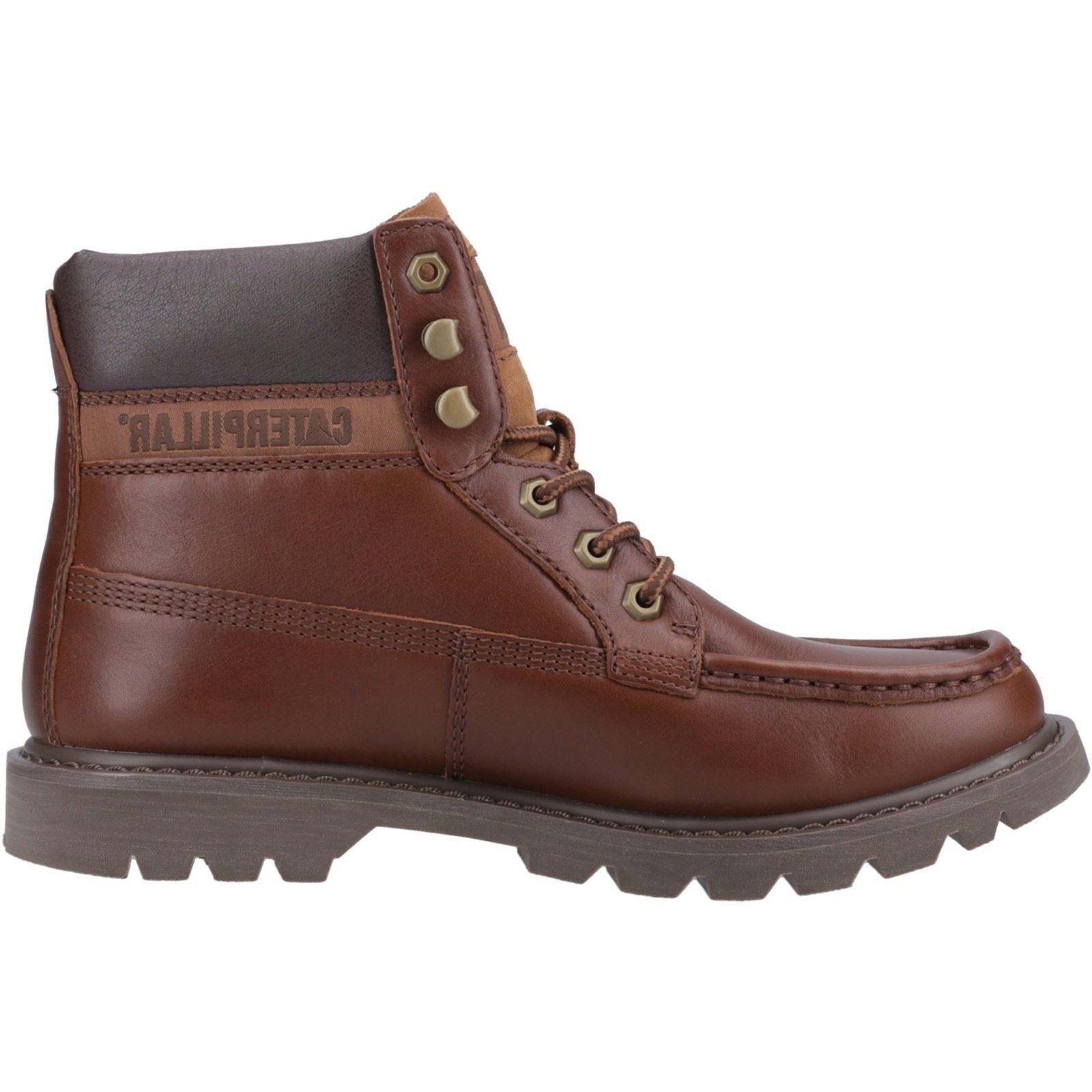 Caterpillar Colorado Moc Toe Leather Men's Nuthatch Ankle Boots