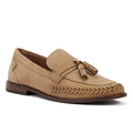H By Hudson Haldon Loafer Taupe Suede Mens Taupe Casual