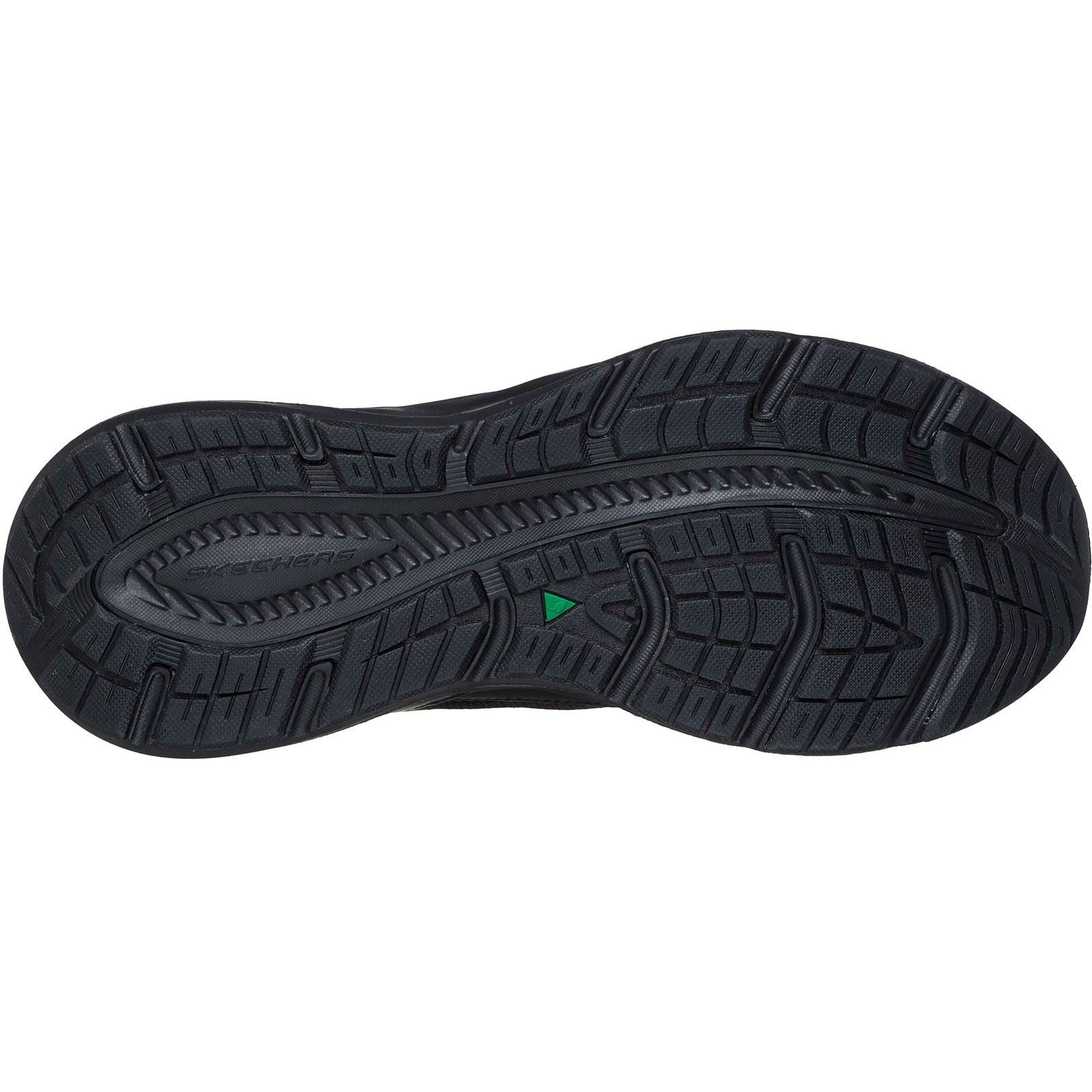 Skechers Edgeride Erlon Leather Men's Black Standard Trainers