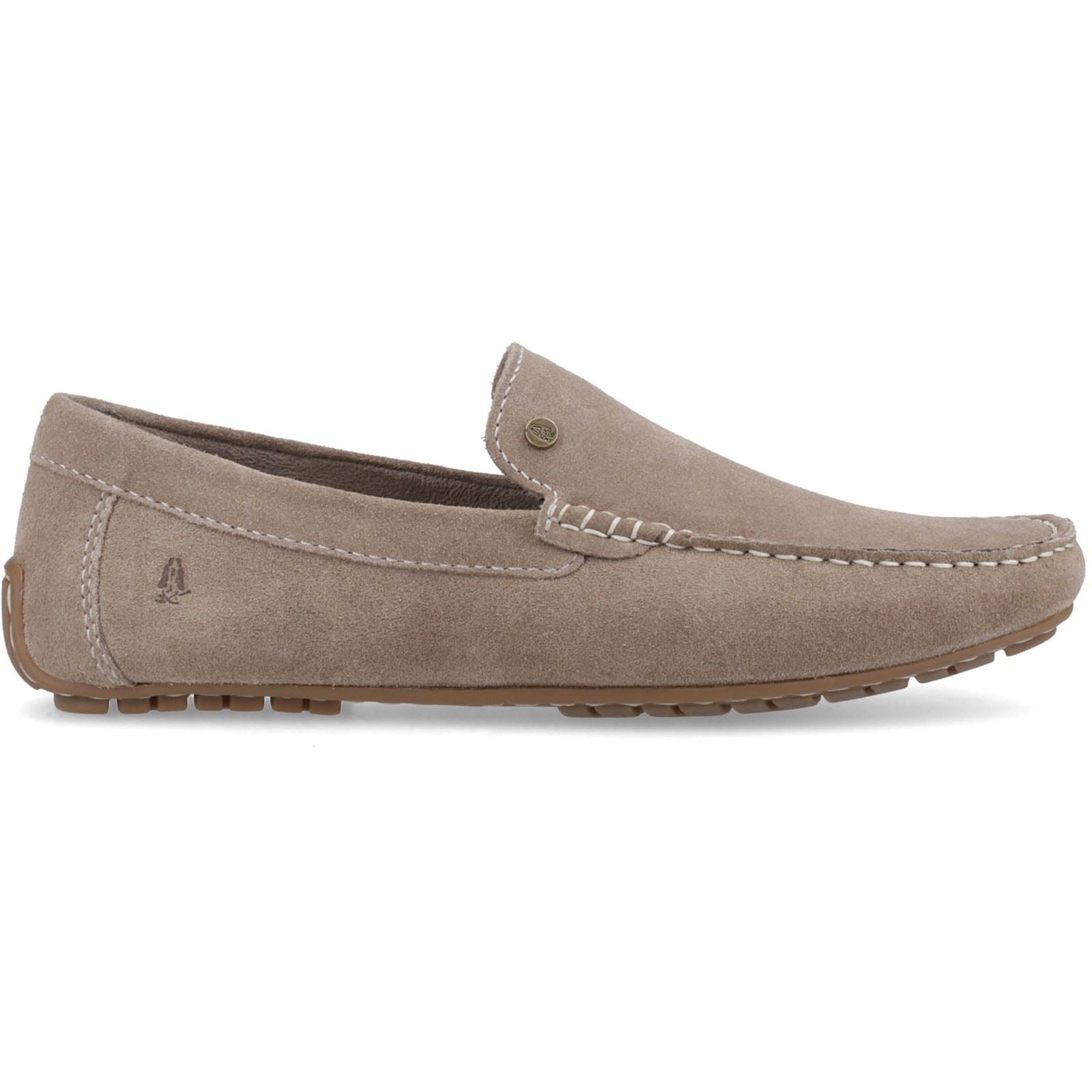 Hush Puppies Ralph Suede Leather Men's Taupe Loafers
