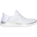 Skechers Summits Diamond Dream Textile Women's White/Silver Trainers