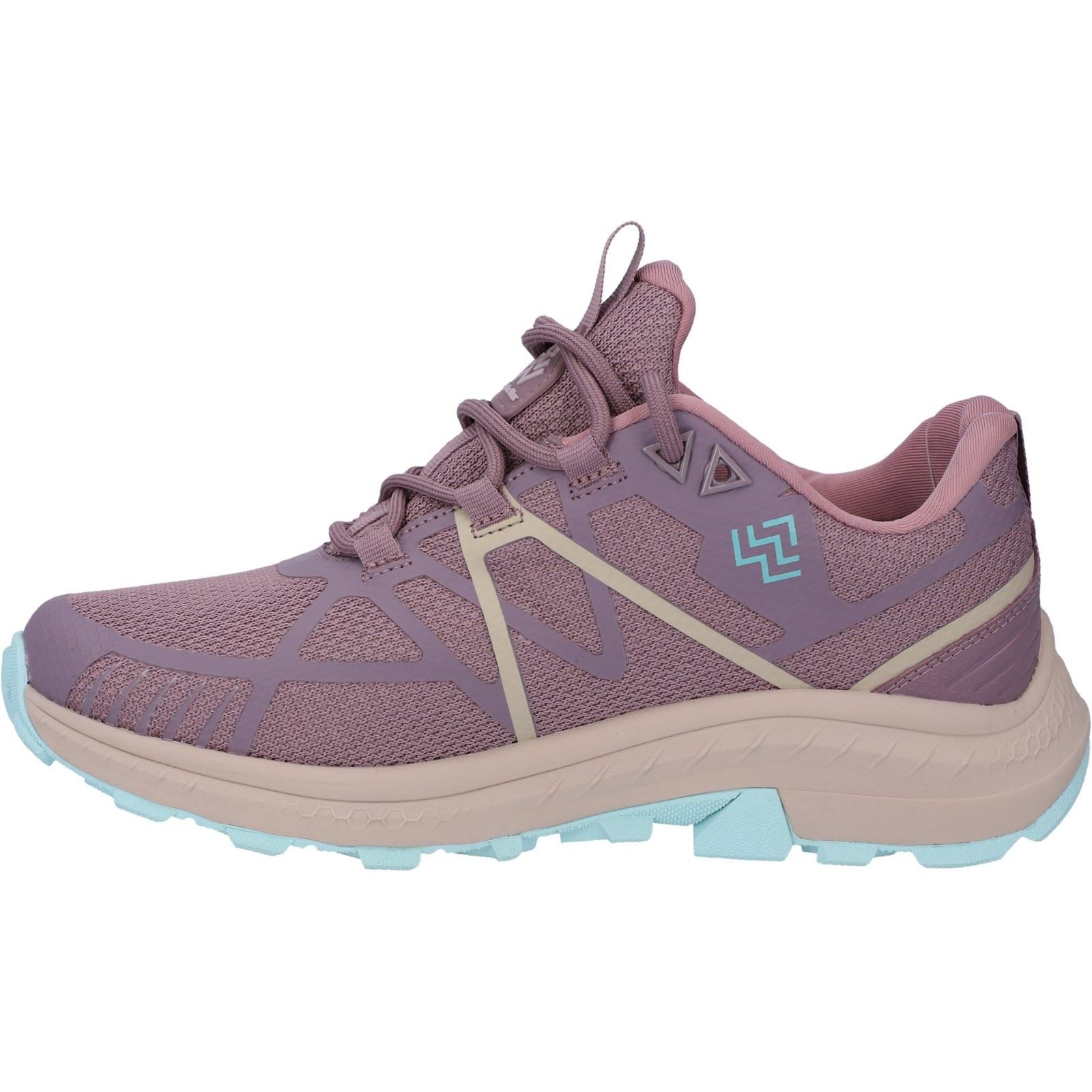 Hi-Tec Mauna Polyester Women's Toadstool/Sepia Rose Hiking Shoes