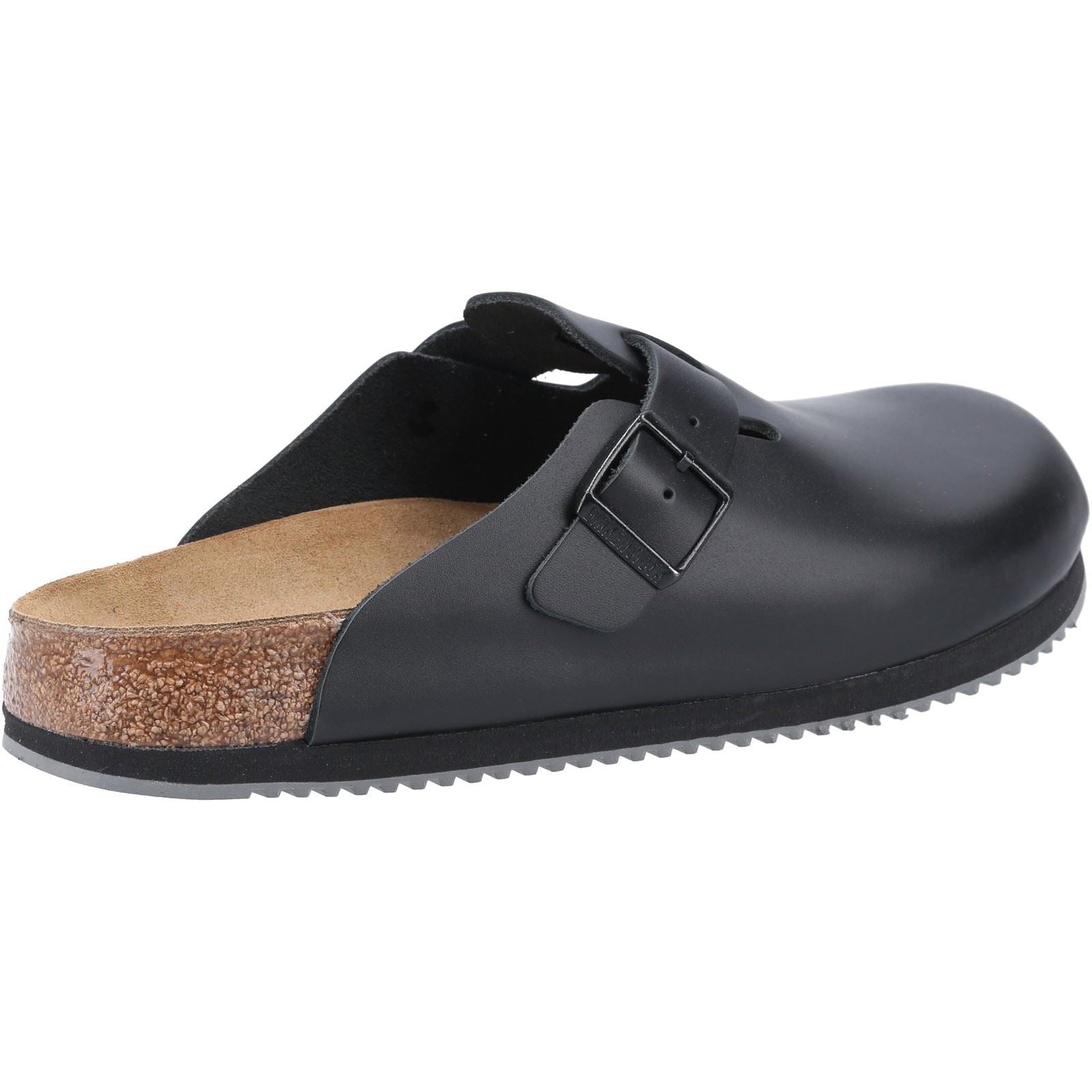 Birkenstock Boston Super Grip Leather 0's Black