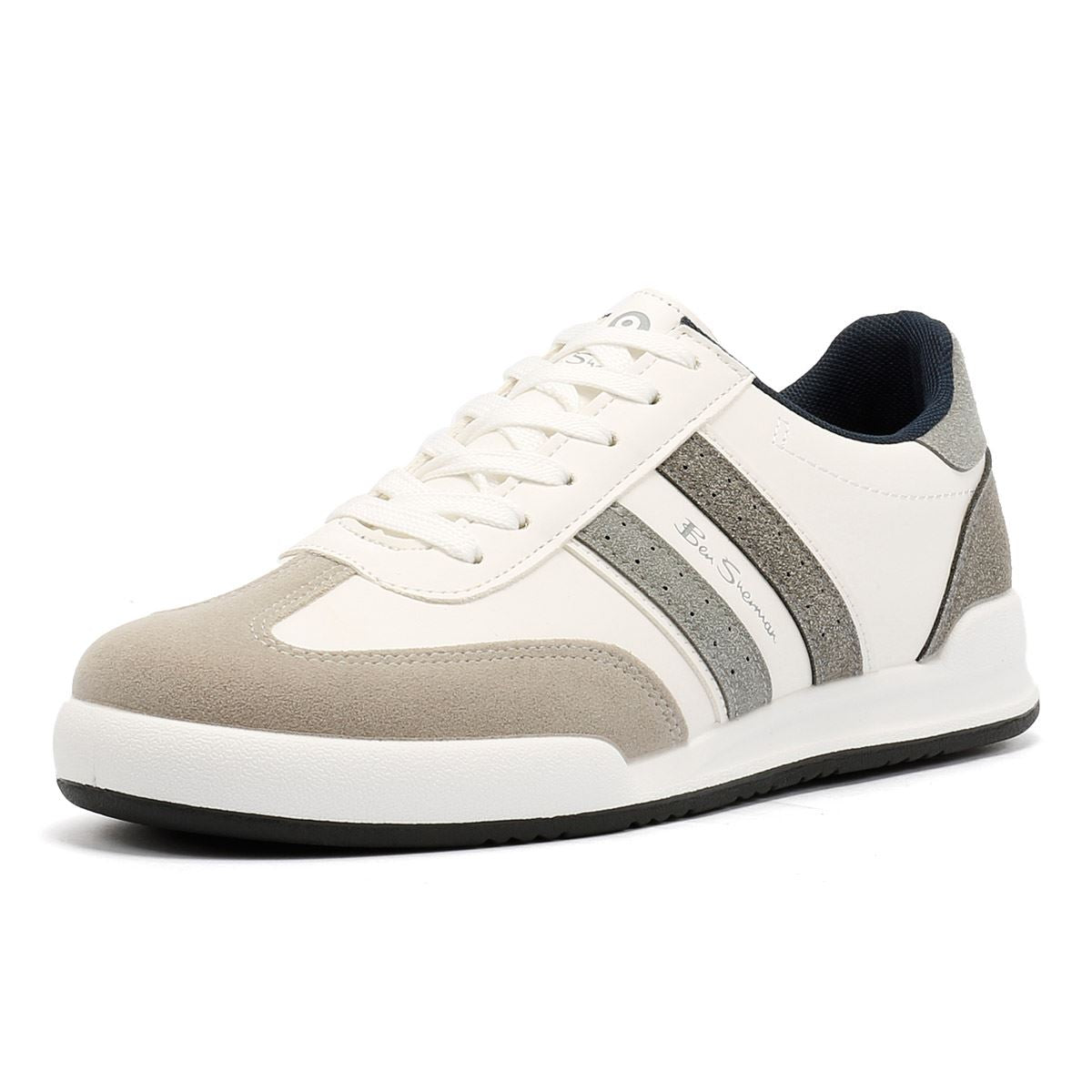 Ben Sherman Sokka Men's White/Grey Trainers