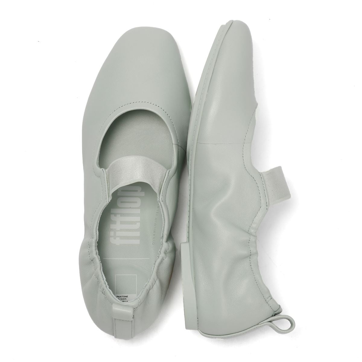 FitFlop DELICATO X PANTONE Poise Leather Mary-Janes