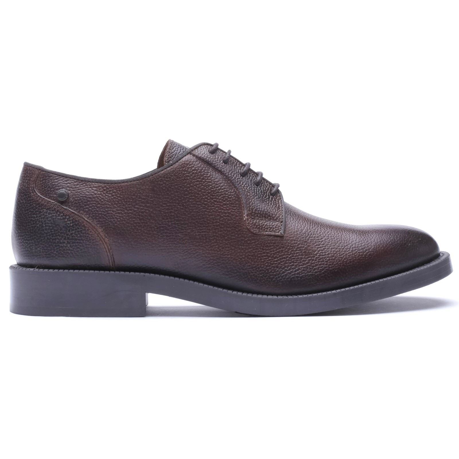 Base London Luca Leather Men's TUMBLED BROWN Derby Shoes