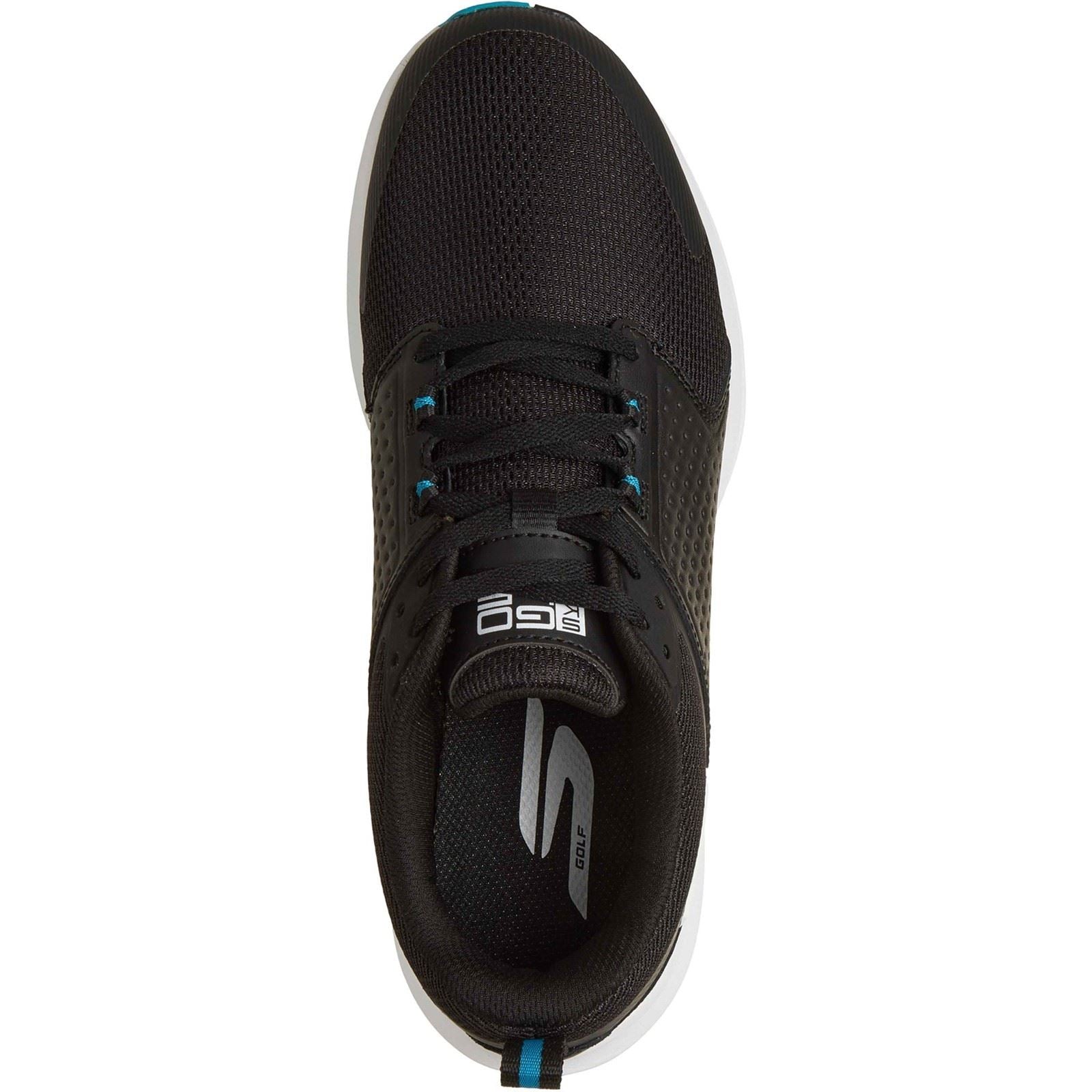 Skechers GO GOLF Quest Leather Men's Black Golf Shoes