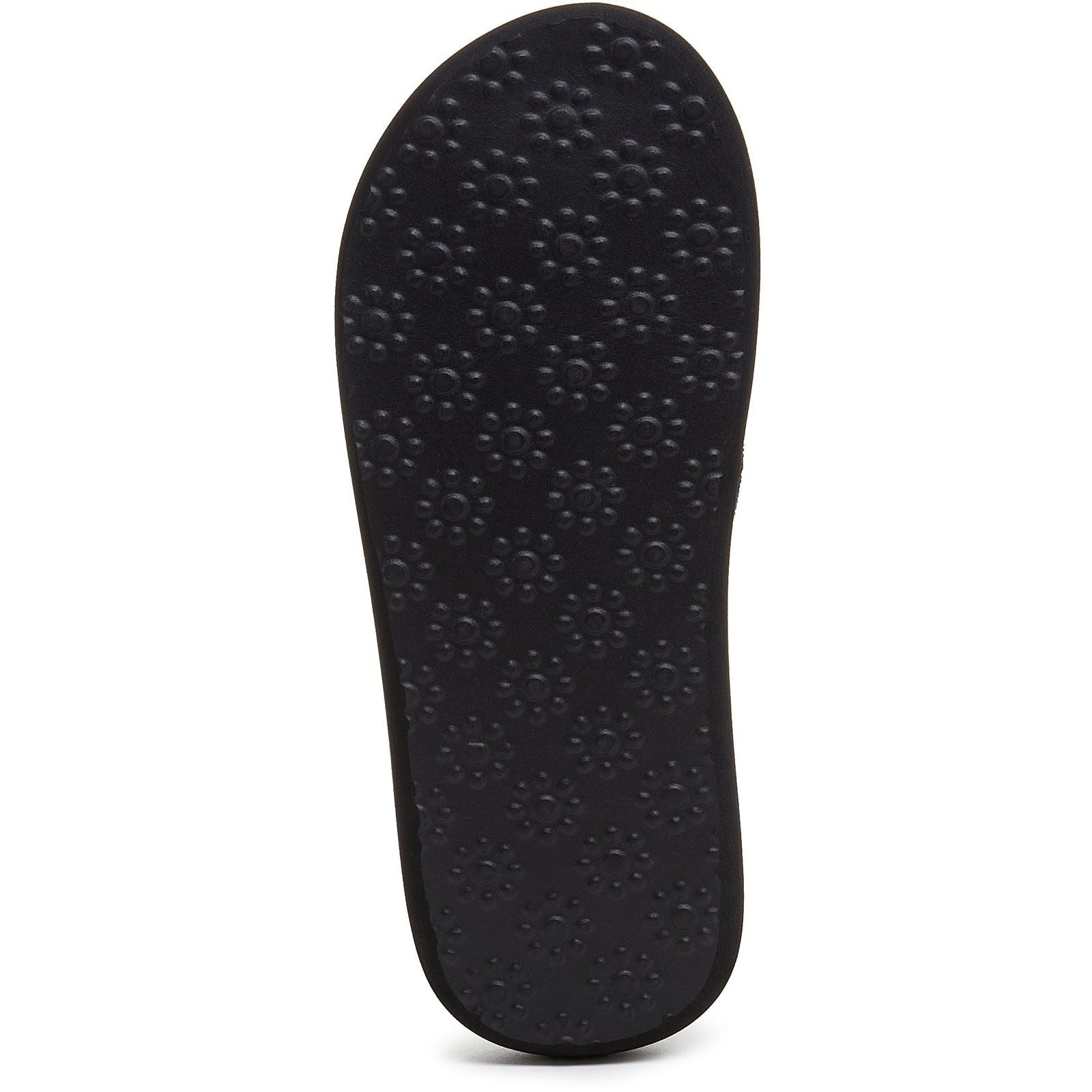 Rocket Dog Sunset Puff Atlanta Textile Women's Black Flip Flops