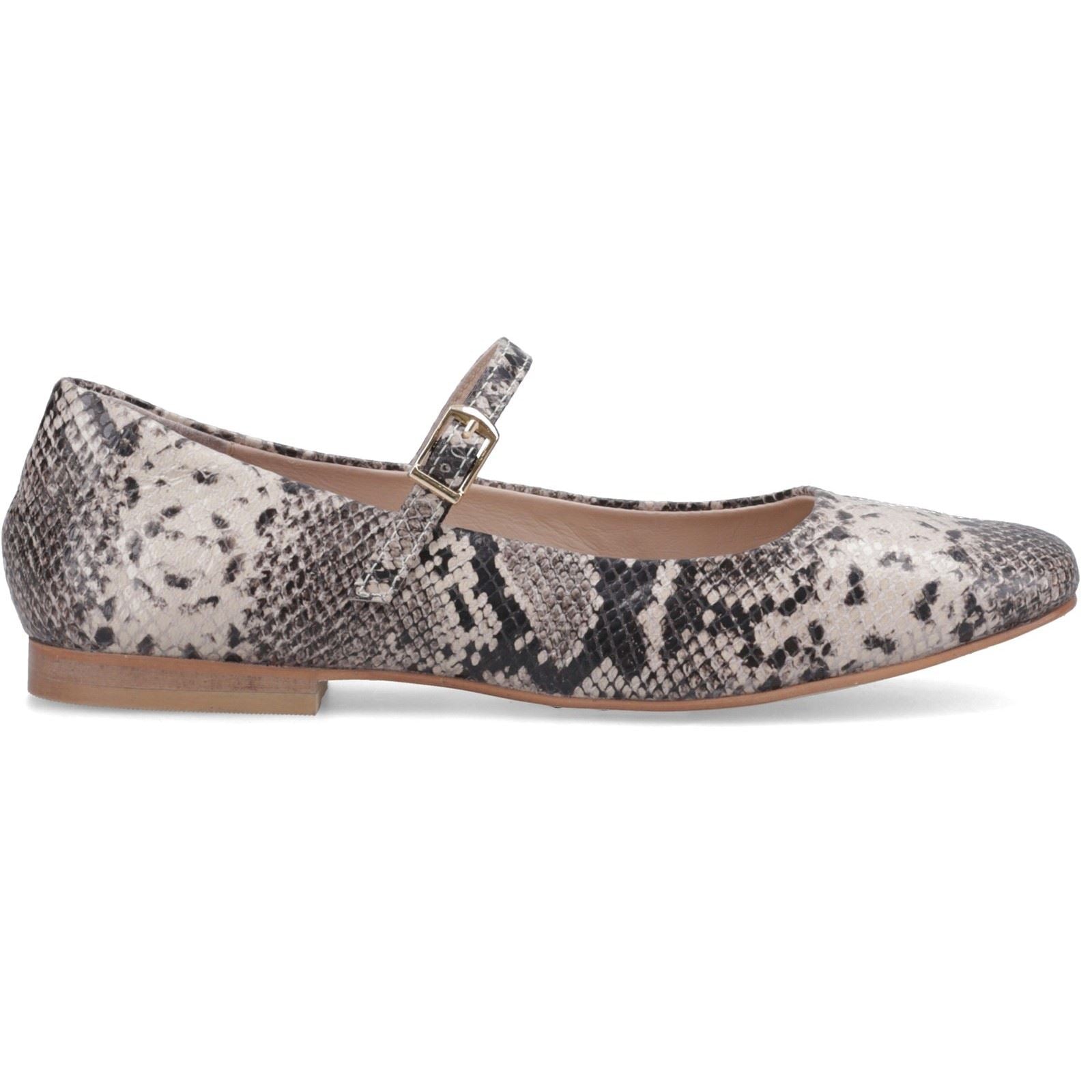 Hush Puppies Pasha Leather Women's Snake Flats
