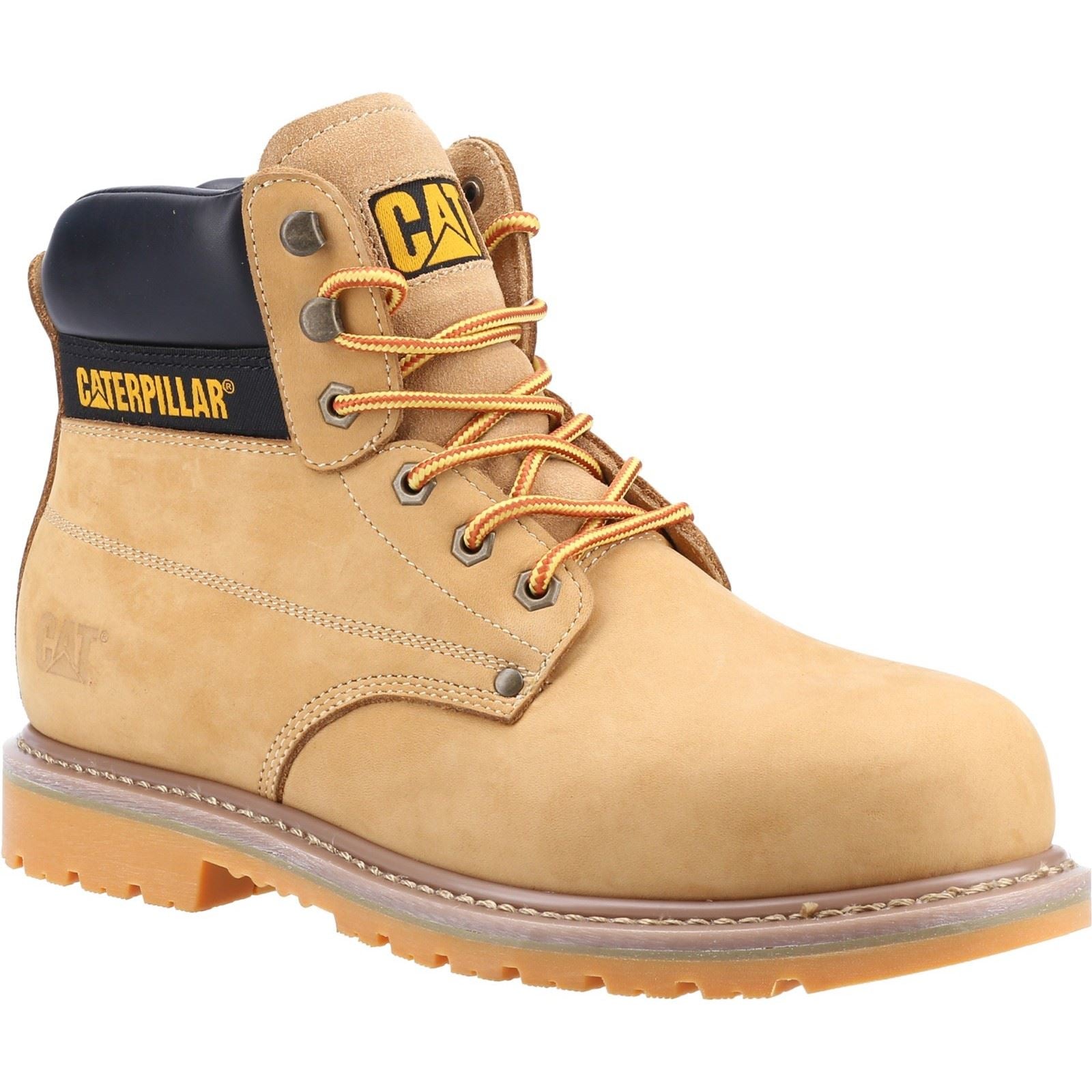Caterpillar Powerplant S3 Nubuck Honey Safety Boots
