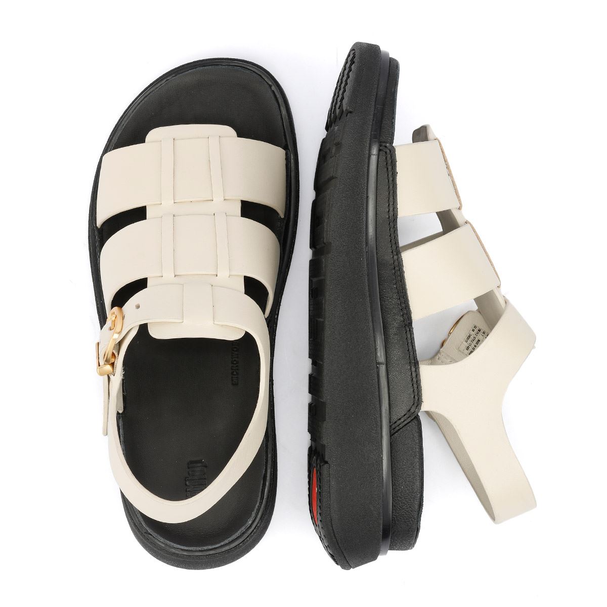 FitFlop GEN-FF Fisherman Leather Women's Paris Beige Sandals