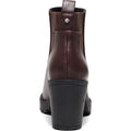 ONLY Barbara Polyurethane Women's Chocolate Brown Heeled Chelsea Boots