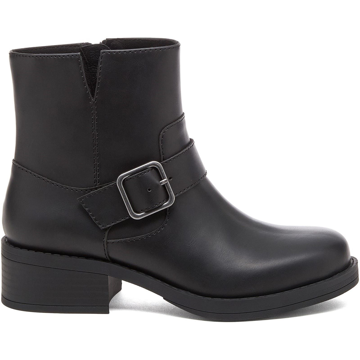 Rocket Dog Freddie Titan Polyurethane Women's Black Heeled Ankle Boots