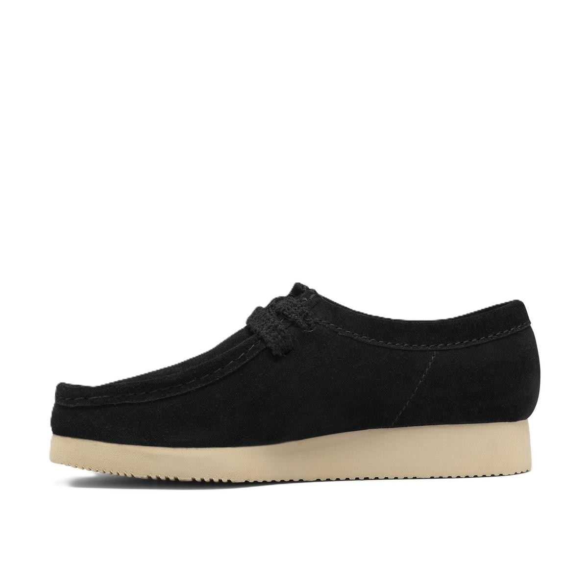 Clarks Originals Wallabee Lite Suede Women's Black Shoes