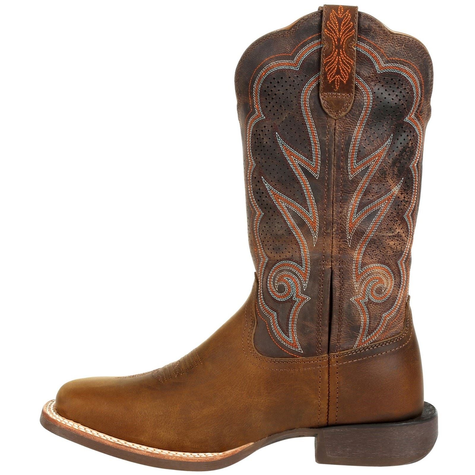 Durango Rebel Pro Leather Women's Distressed Cognac Boots