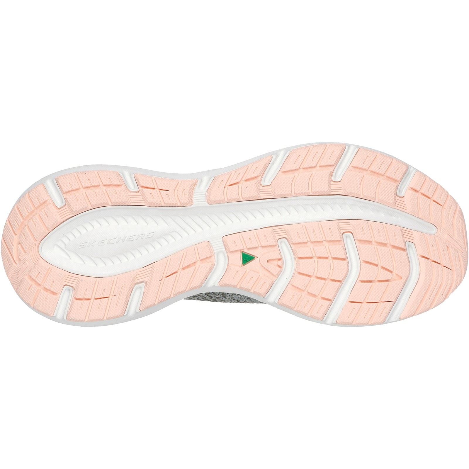 Skechers Edgeride Impression Textile Women's Green/Orange Trainers