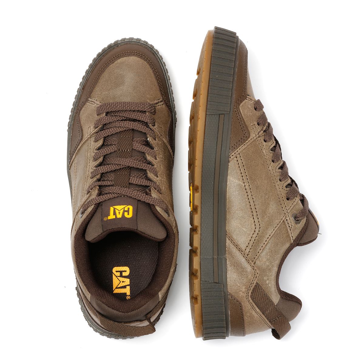 Caterpillar Axiom Waxy Leather Men's Cub Lace-Up Shoes