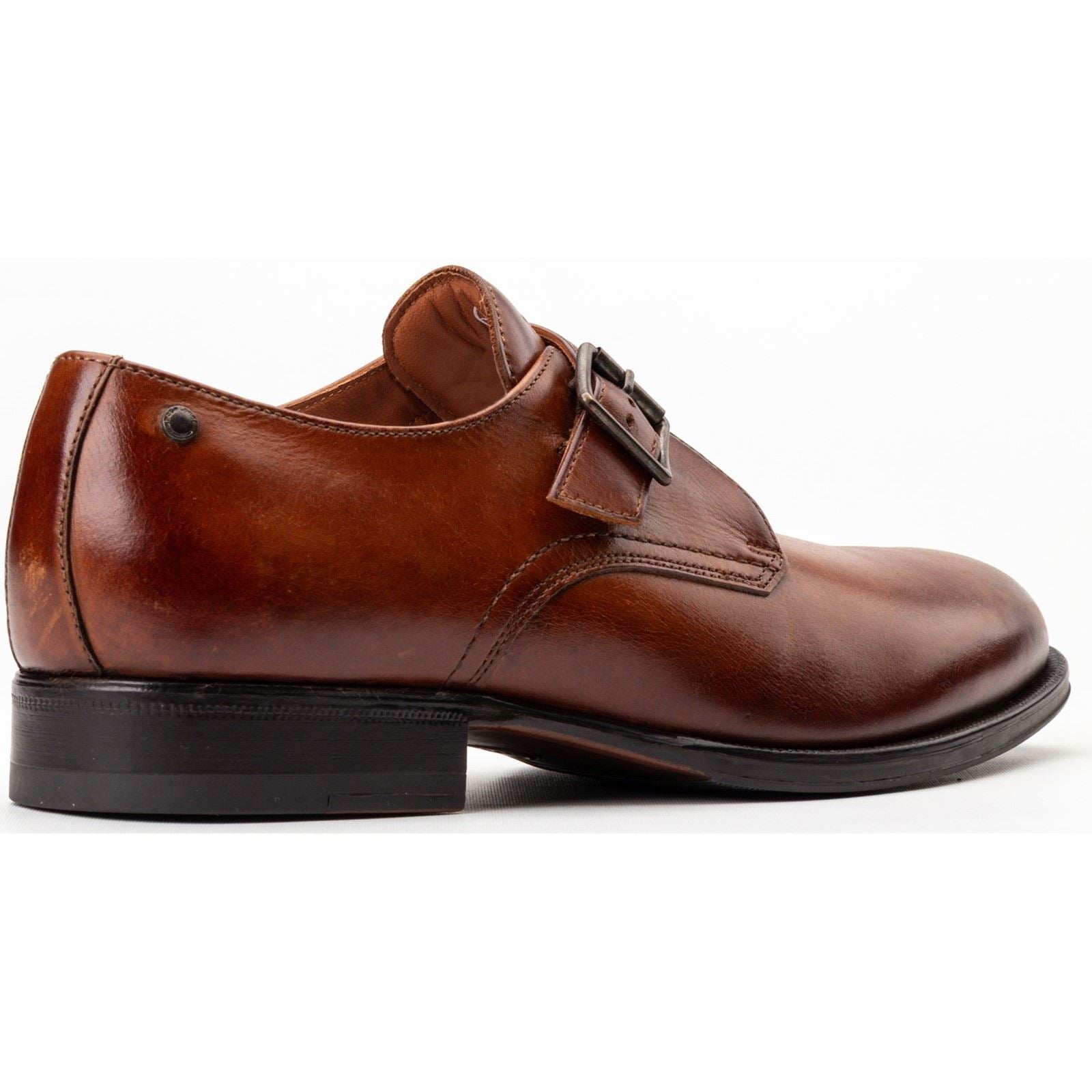Base London Faraday Leather Men's Burnt Tan Shoes