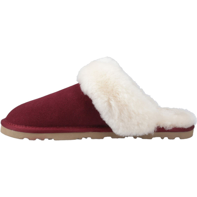 Hush Puppies Samantha Suede Women's Bordeaux Slippers