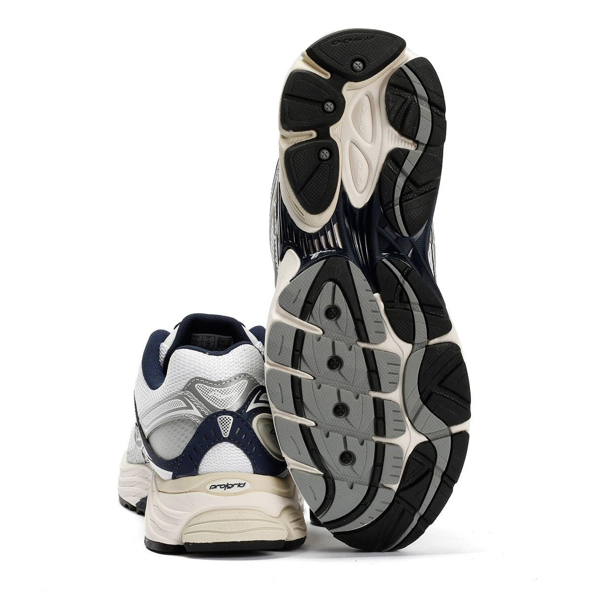 Saucony ProGrid Omni 9 White/Navy Trainers