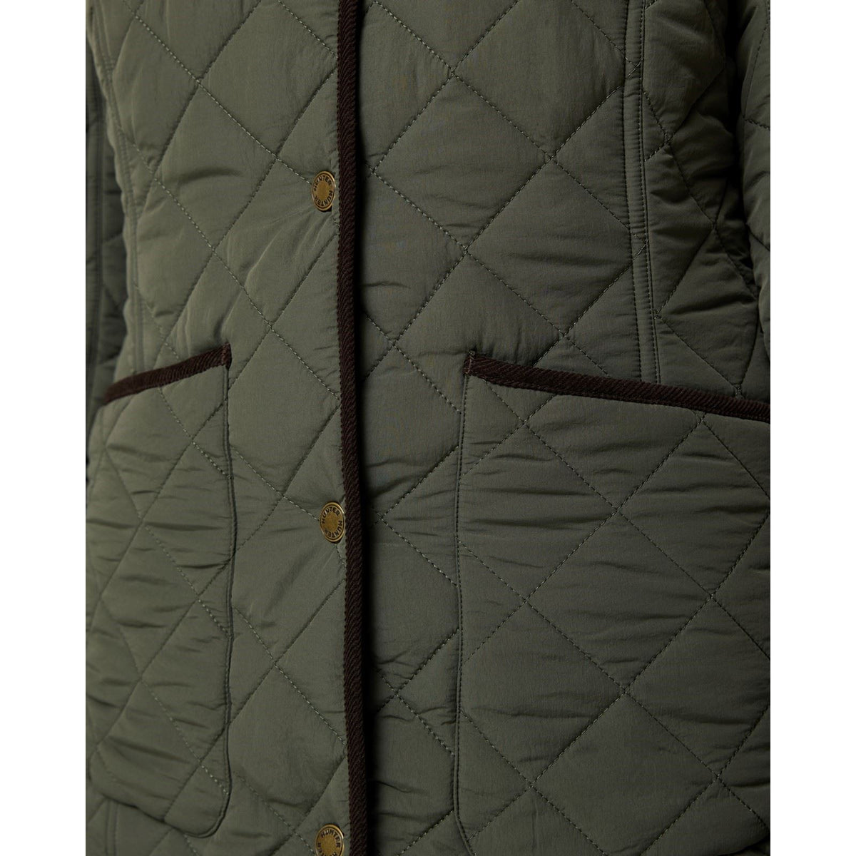 Hunter Originals Quilted Jacket Women's Green Quilted Jackets