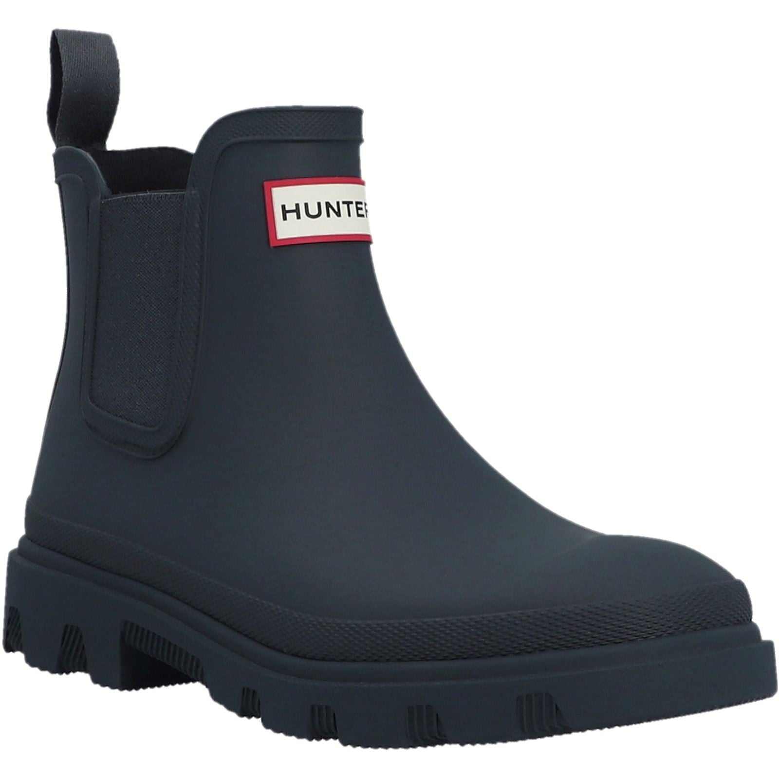 Hunter Downpour Rubber Hunter Navy Wellington Boots
