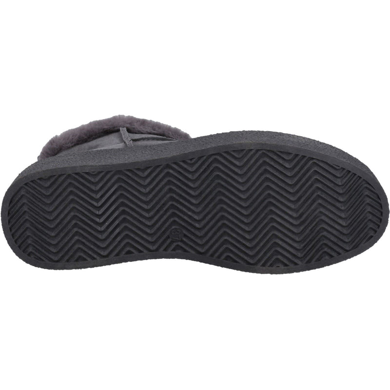 Hush Puppies Becca Suede Women's Charcoal Winter Ankle Boots