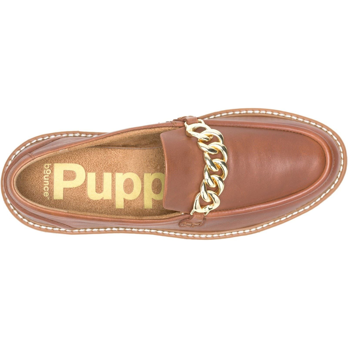 Hush Puppies Jodie Leather Women's Cognac Loafers