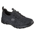 Skechers Glide Step Textile Women's Black Trainers