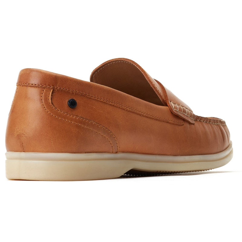 Base London Marlin Leather Men's Burnt Tan Loafers