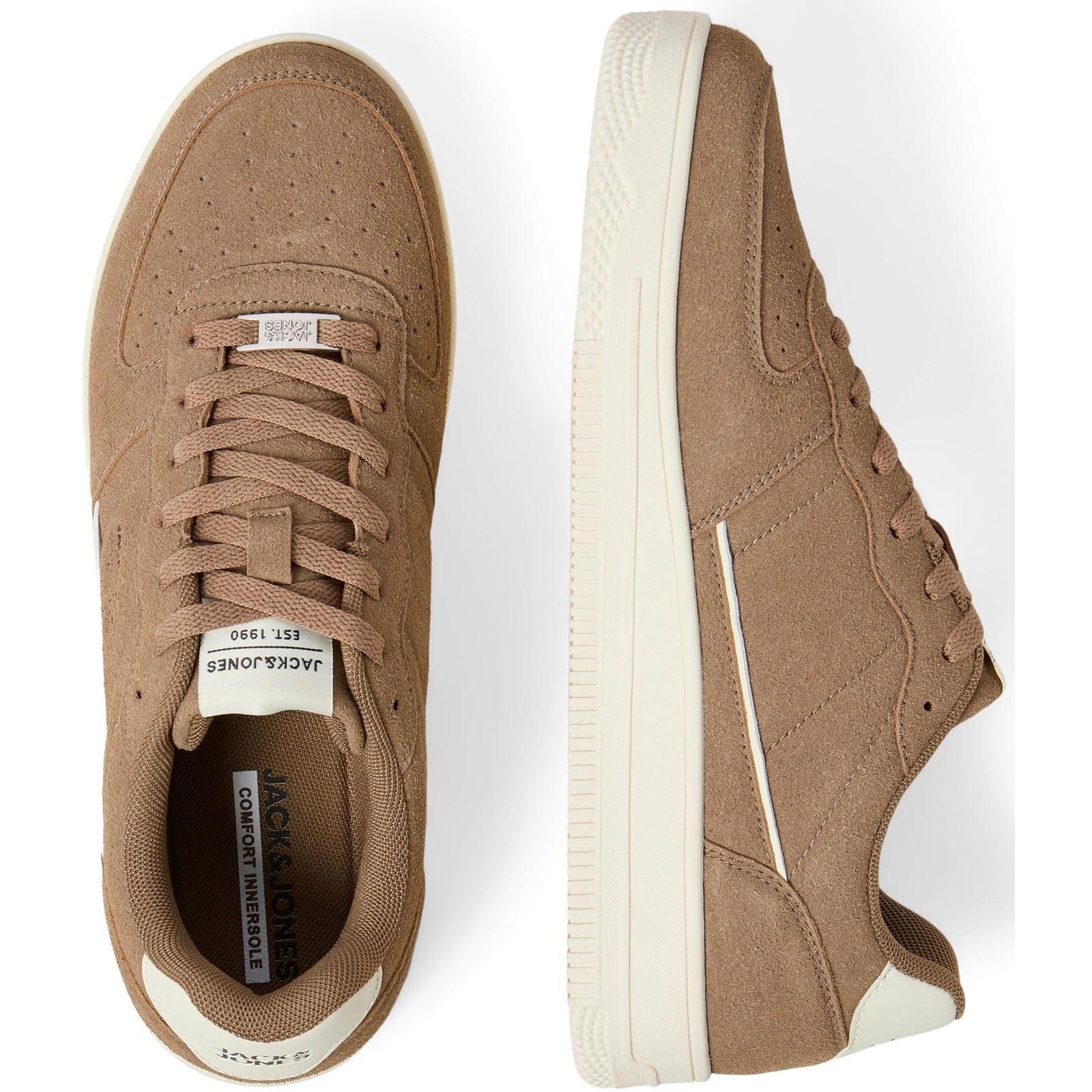 Jack & Jones Bump Polyurethane Men's Woodsmoke Trainers