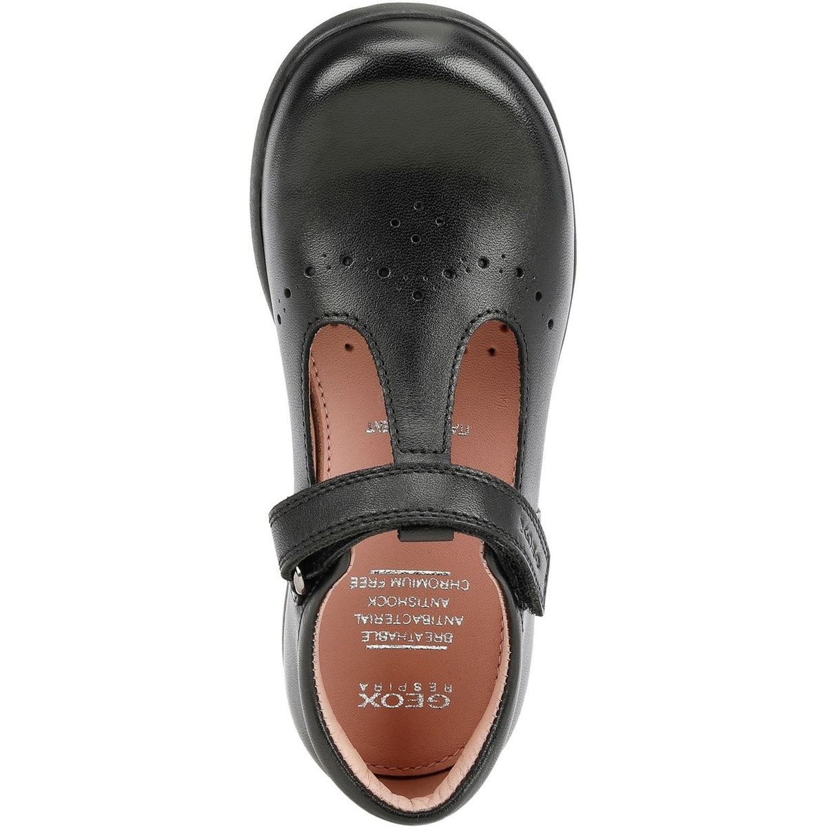 Geox Naimara Leather Black Shoes
