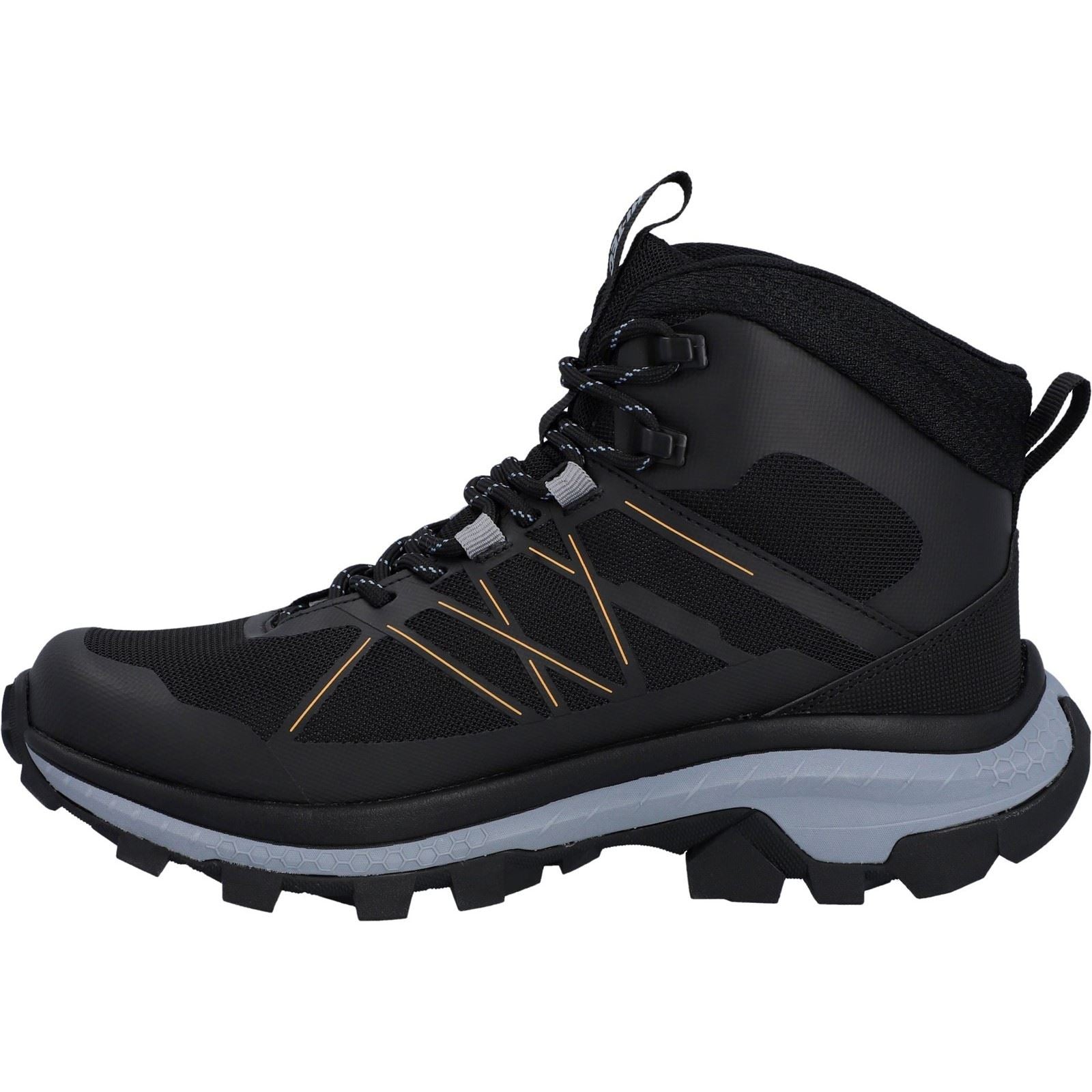 Hi-Tec Infuse Mid Polyester Women's Black/Artisans Gold Hiking Boots