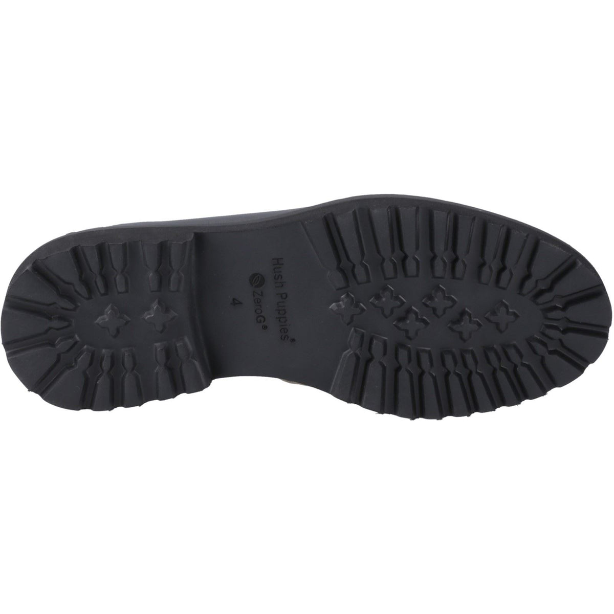 Hush Puppies Grazia Leather Black Loafers