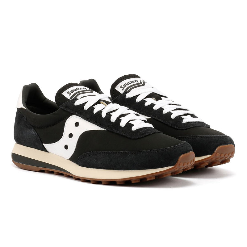 Saucony Trainer 80 Black/White Trainers