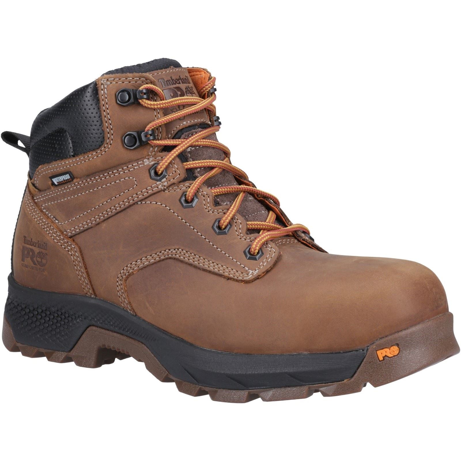 Timberland Pro Titan 6" Leather Brown Safety Boots