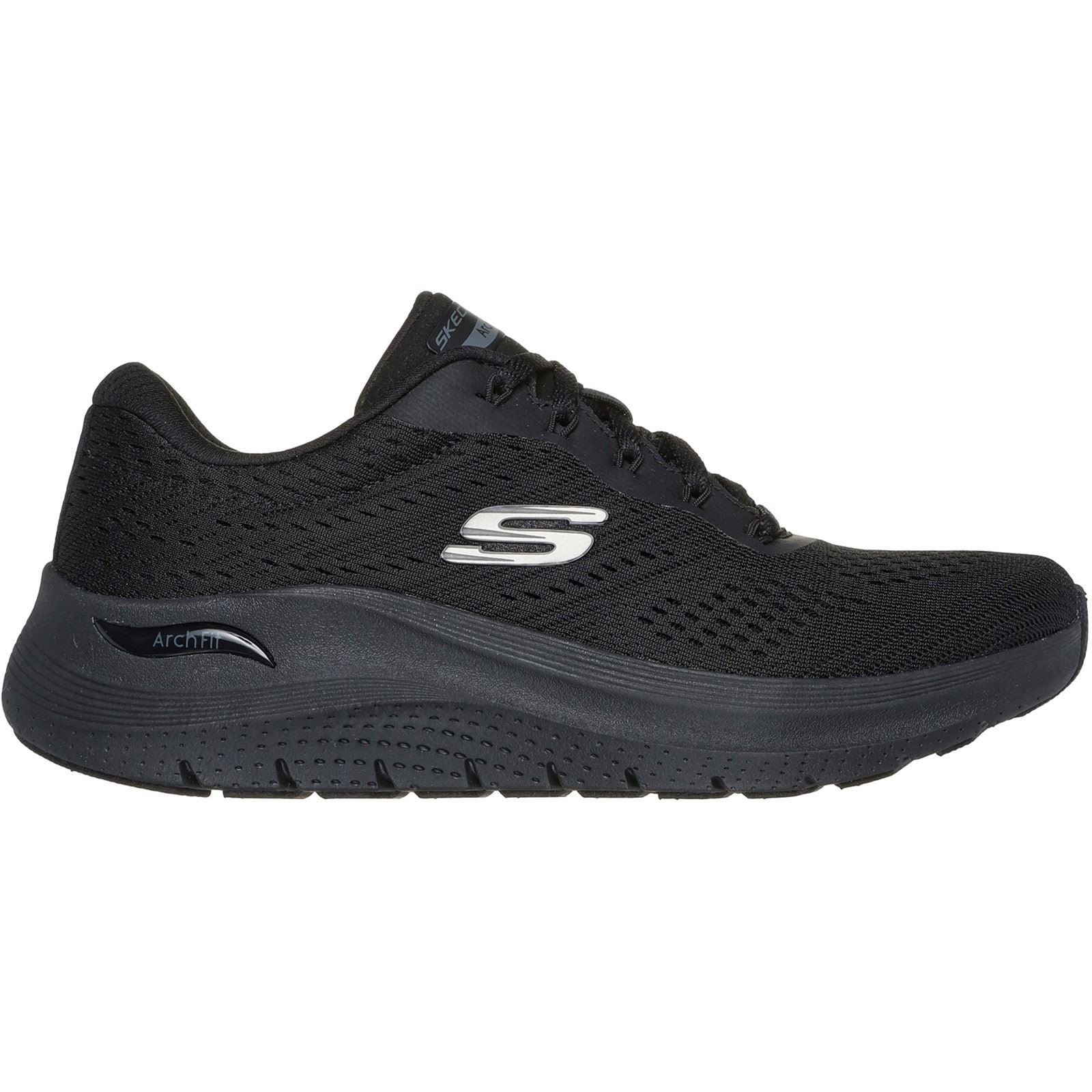 Skechers Arch Fit 2.0 Big League Synthetic Women's Black Trainers